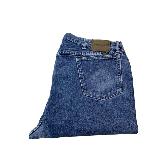 Wrangler Men's Straight Leg Denim Jeans Size 42x32 (40x31.5) 35BRCAI Blue Ridge - Picture 1 of 9
